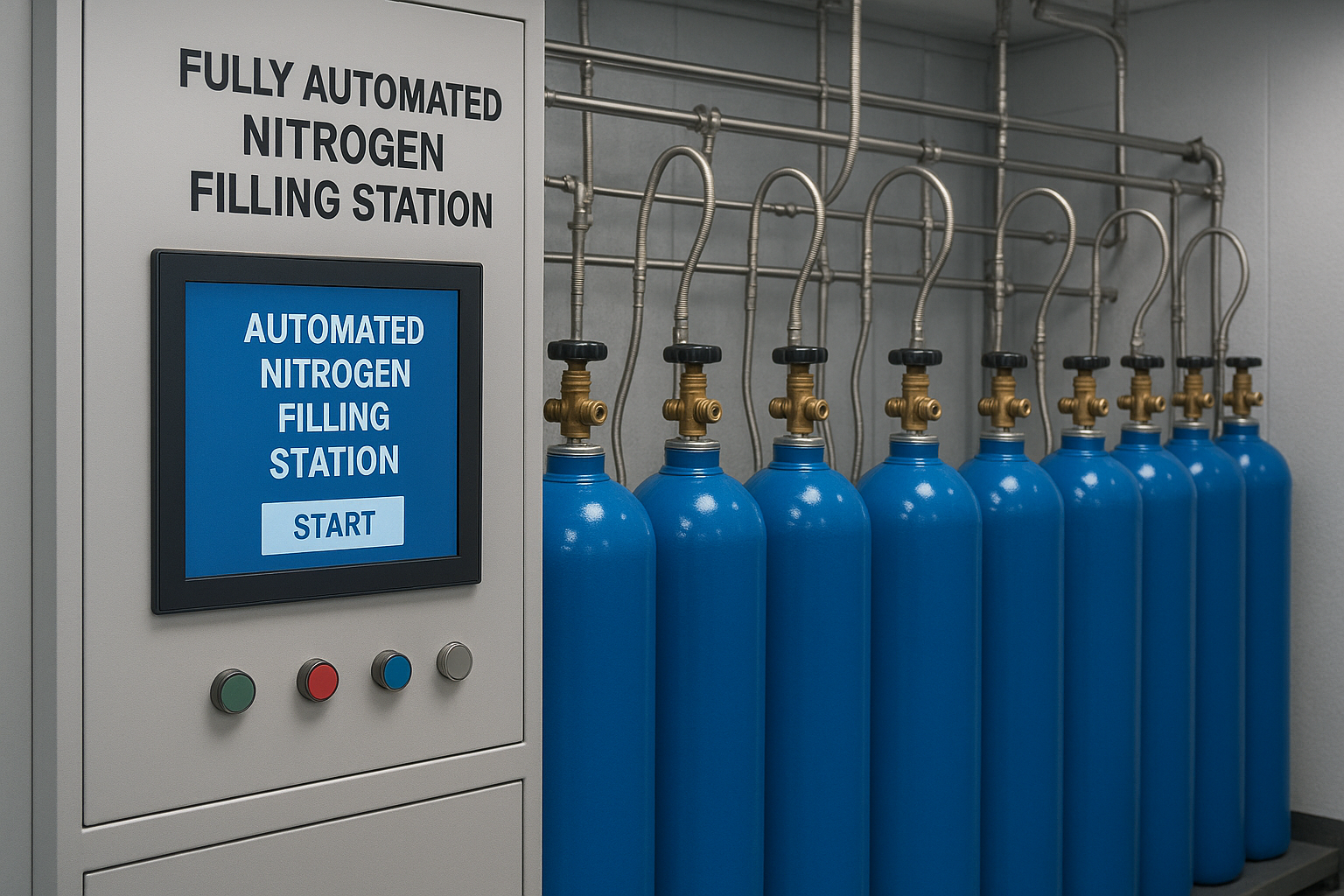 Industrial Gases Filling Station